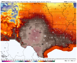 Temperatures Exceed 105 in Texas as Early Heat Wave Spreads to Southeast-3